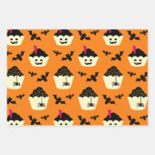 Halloween Pattern Inpakpapier Vel (Voorkant 3)