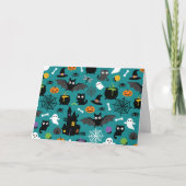 Halloween Pattern Kaart (Voorkant)