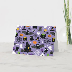 Halloween Pattern Kaart