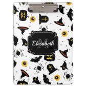 Halloween Pattern Klembord (Voorkant)