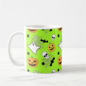 Halloween Pattern Koffiemok (Links)