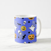 Halloween Pattern Koffiemok (Voorkant rechts)