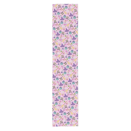 Halloween Pattern Korte Tafelloper (Voorkant)