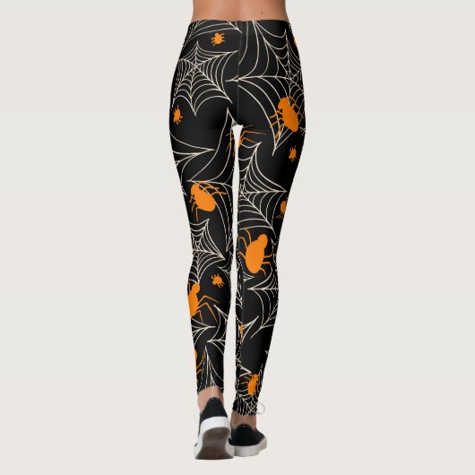 Halloween Pattern  Leggings (Achterkant)