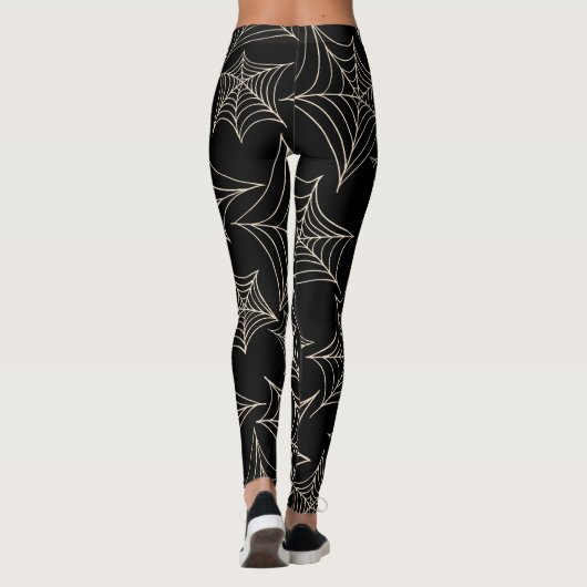 Halloween Pattern  Leggings (Achterkant)