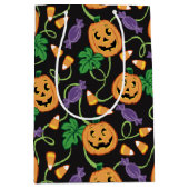 HALLOWEEN PATTERN MEDIUM CADEAUZAKJE (Voorkant)