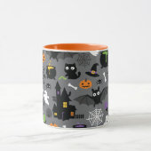 Halloween Pattern Mok (Midden)