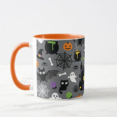 Halloween Pattern Mok (Links)