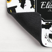 Halloween Pattern Muismat (Hoek)