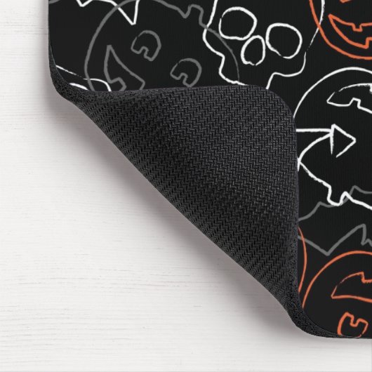 Halloween Pattern Muismat (Hoek)