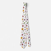 Halloween Pattern Necktie Stropdas (Voorkant)