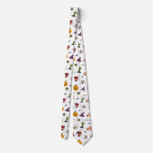 Halloween Pattern Necktie Stropdas (Achterkant)