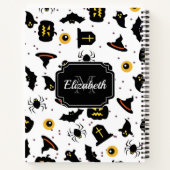 Halloween Pattern Notitieboek (Achterkant)