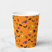 Halloween Pattern Papieren Bekers (Links)