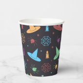 Halloween Pattern Papieren Bekers (Links)