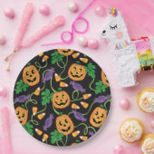 HALLOWEEN PATTERN PAPIEREN BORDJE (Feest)