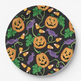 HALLOWEEN PATTERN PAPIEREN BORDJE