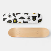 Halloween Pattern Persoonlijk Skateboard (Horizontaal)
