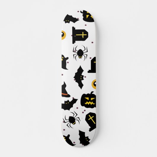 Halloween Pattern Persoonlijk Skateboard (Voorkant)