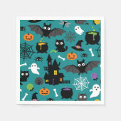 Halloween Pattern Servet (Voorkant)