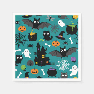 Halloween Pattern Servet