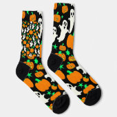Halloween Pattern Sokken (Rechts)