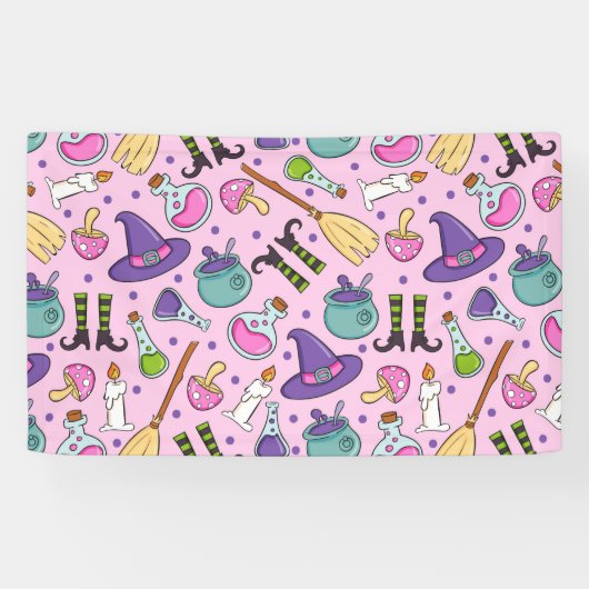 Halloween Pattern Spandoek (Horizontaal)