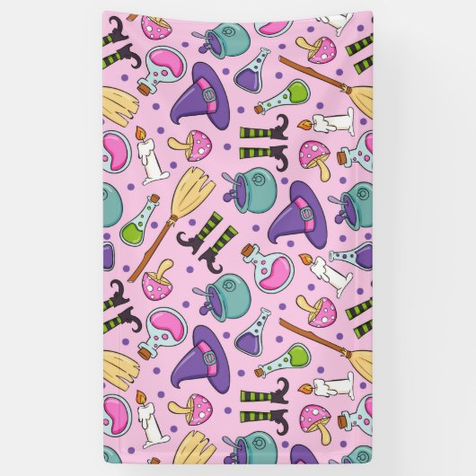 Halloween Pattern Spandoek (Verticaal)