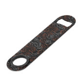 Halloween Pattern Speed Flessenopener (Achterkant Gekanteld)