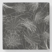 Halloween Pattern Stenen Onderzetter (Voorkant)