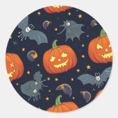 Halloween Pattern sticker (Voorkant)