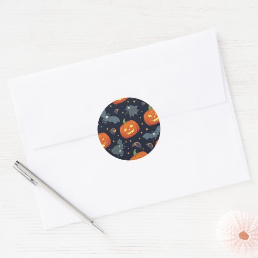 Halloween Pattern sticker (Envelop)