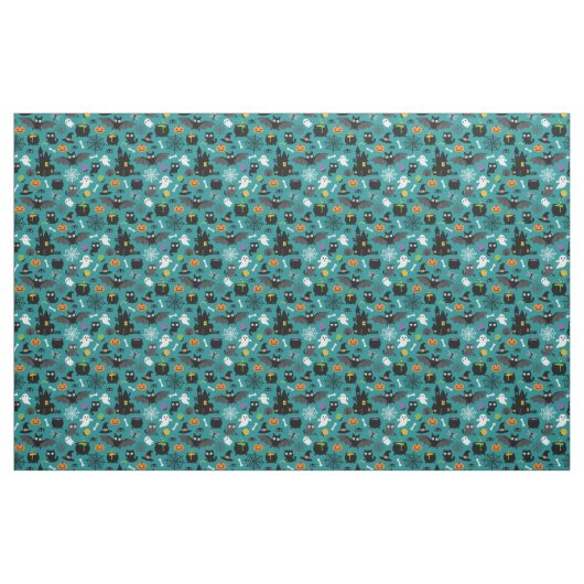 Halloween Pattern Stof (Fat Quarter)