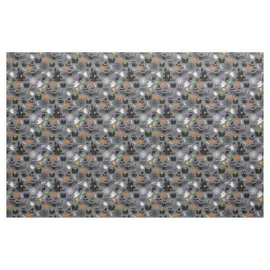 Halloween Pattern Stof (Fat Quarter)