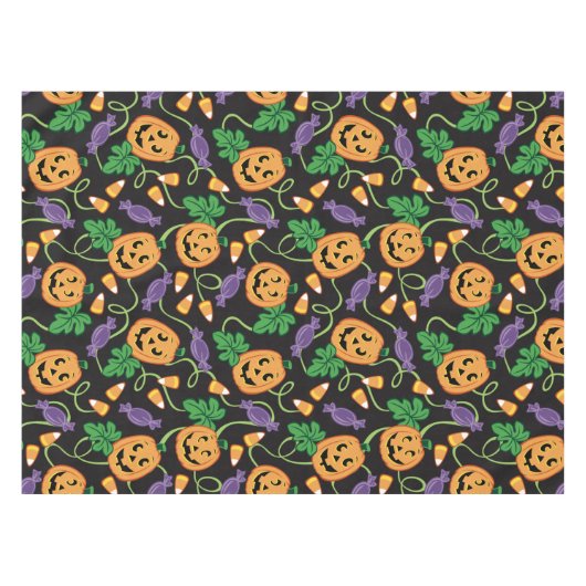 HALLOWEEN PATTERN TAFELKLEED (Voorkant (Horizontaal))