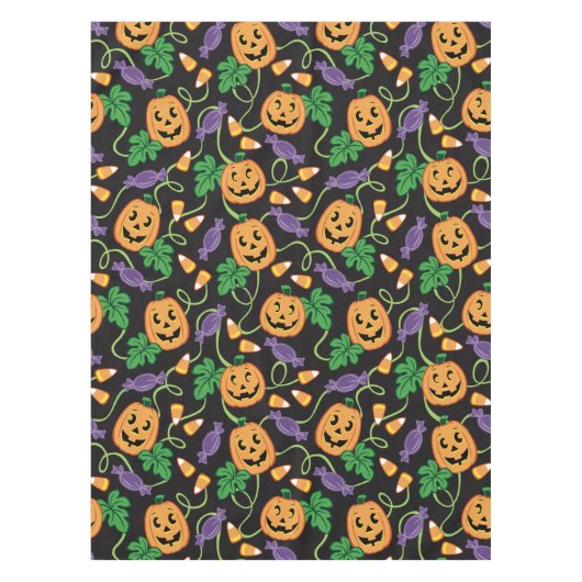 HALLOWEEN PATTERN TAFELKLEED (Voorkant)