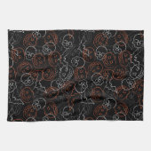 Halloween Pattern Theedoek (Horizontaal)