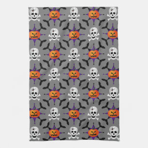 Halloween Pattern Theedoek