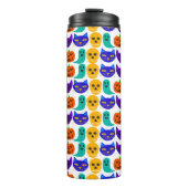 Halloween Pattern Thermal Tumbler Thermosbeker (Voorkant)