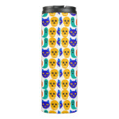 Halloween Pattern Thermal Tumbler Thermosbeker (Achterkant)