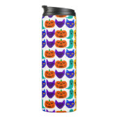 Halloween Pattern Thermal Tumbler Thermosbeker (Geroteerd rechts)