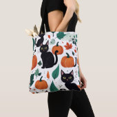 Halloween Pattern Tote Bag (Dichtbij)