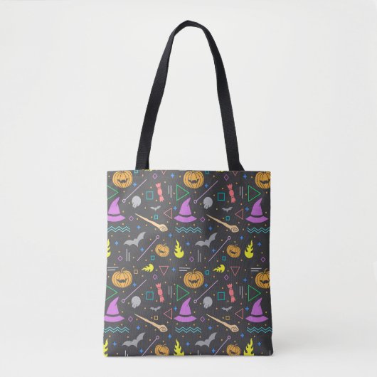 Halloween Pattern Tote Bag (Voorkant)