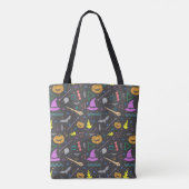 Halloween Pattern Tote Bag (Achterkant)