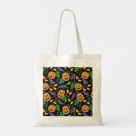 HALLOWEEN PATTERN TOTE BAG