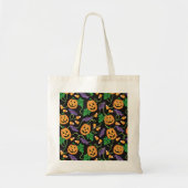 HALLOWEEN PATTERN TOTE BAG (Voorkant)