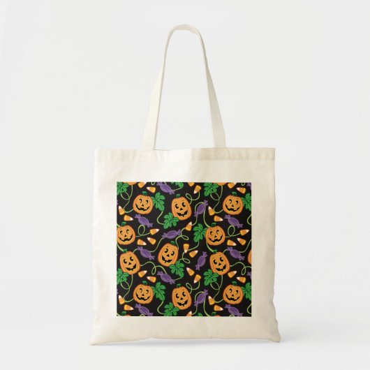 HALLOWEEN PATTERN TOTE BAG (Voorkant)