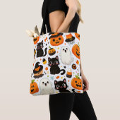 Halloween Pattern Tote Bag (Dichtbij)