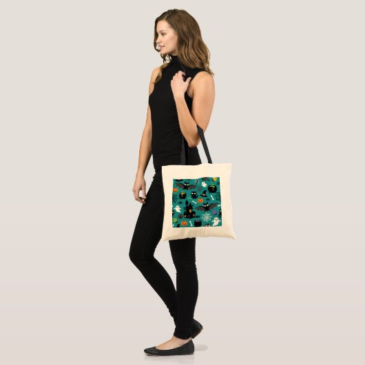 Halloween Pattern Tote Bag (Voorkant (model))
