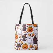 Halloween Pattern Tote Bag (Voorkant)